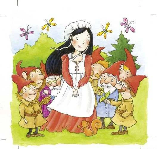 Goki kaladėlės su paveikslėliais, pasakomis, 9 vnt. (57542)