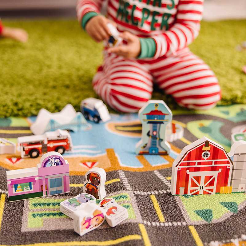 Bez Marki Žaidimų kilimėlis su figūrėlėmis Melissa&Doug Paw Patrol