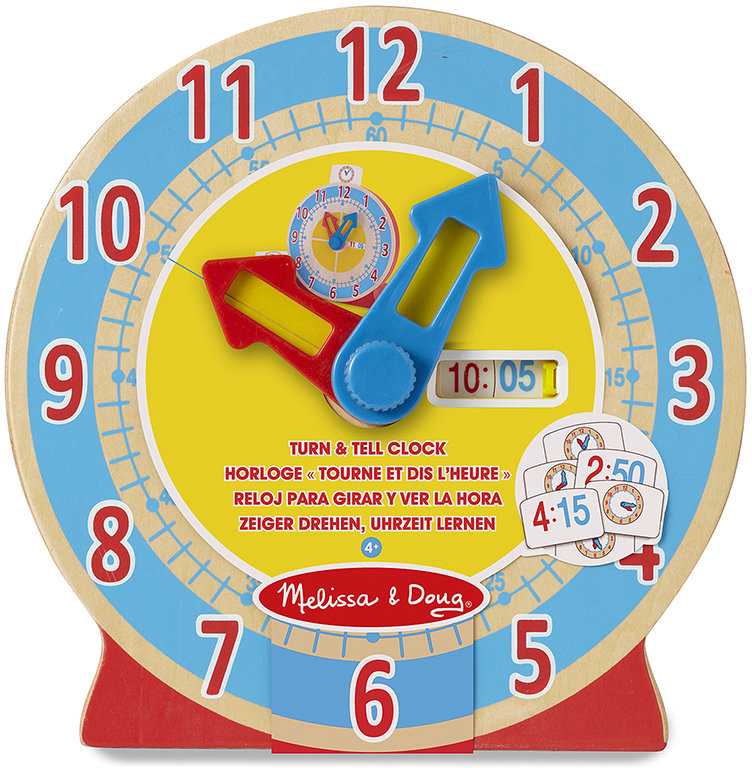 Melissa & Doug Laikrodis Melissa And Doug do nauki 14284