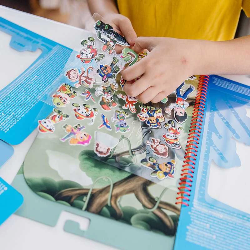 Melissa & Doug PAW PATROL Stori lipdukai „Džiunglės“