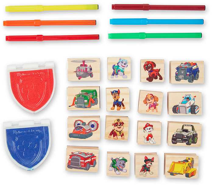 Melissa & Doug PAW PATROL MEDINIS ANTspaudų RINKINYS MELISSA&DOUG 4+