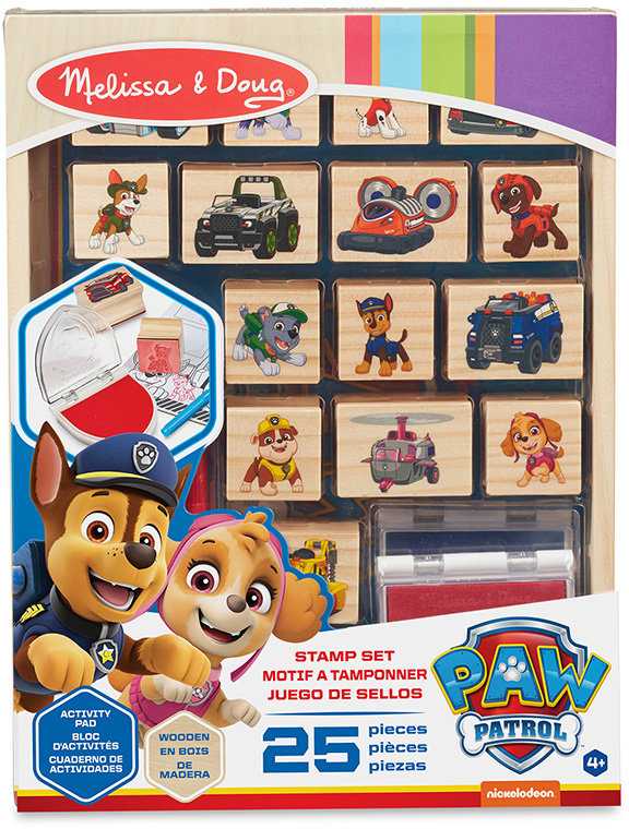 Melissa & Doug PAW PATROL MEDINIS ANTspaudų RINKINYS MELISSA&DOUG 4+
