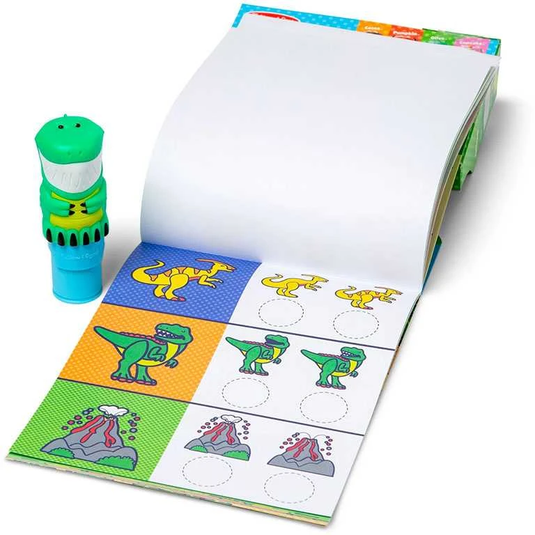 MELISSA & DOUG „Sticker WOW!“ veiklos knygelė „Dinozauras“