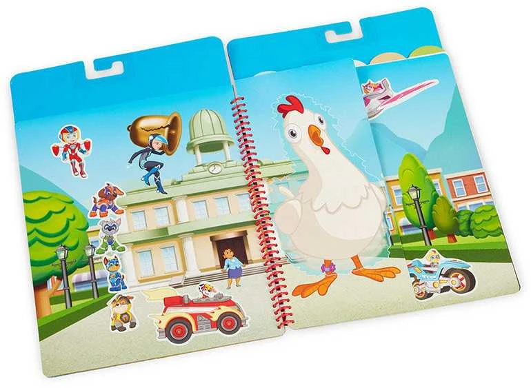 Melissa & Doug PAW PATROL Lipdukų rinkinys „Klasikinės misijos“