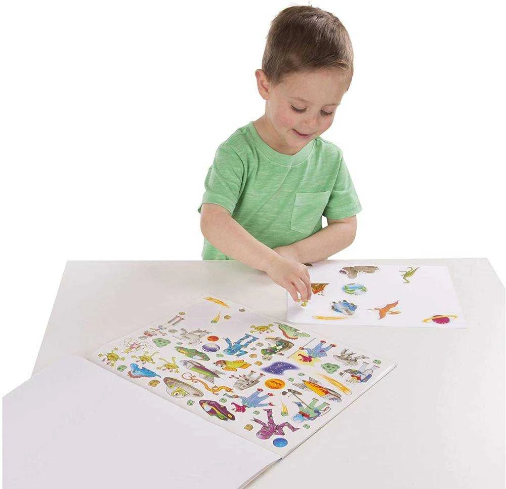 MELISSA & DOUG Lipdukų rinkinys, mėlynas