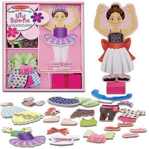 Melissa & Doug Magnetinė dėlionė Nina Balerina Melissa&Doug