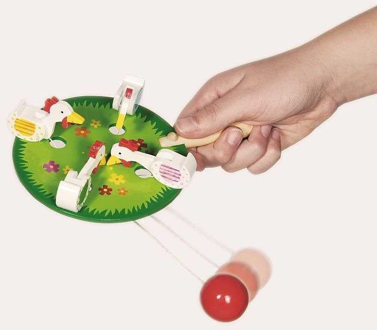 Goki Four Pecking Vištos (53915)