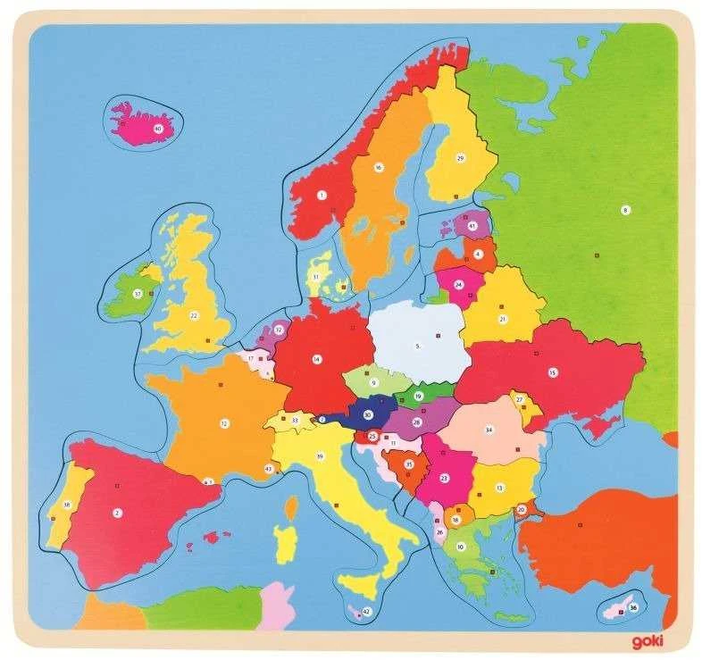 Dėlionė Goki Układanka - Žemėlapis Europy (221577)