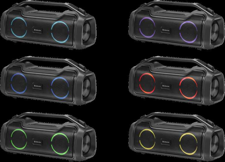 DEFENDER BEATBOX 50 BLUETOOTH SPEAKER 50W BT / RGB / TF / TypeC / IPX5 ...