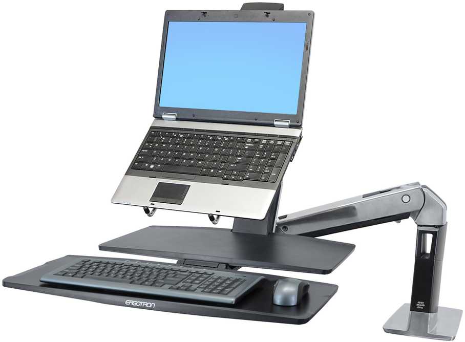 Laikiklis also ERGOTRON WorkFit-A II LD 5 colių keltuvas Al