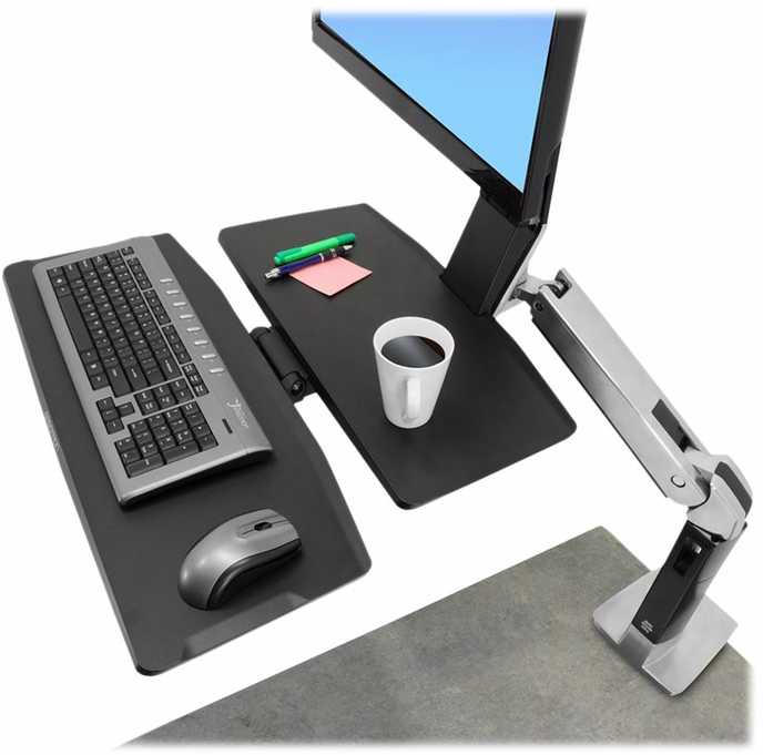 Laikiklis also ERGOTRON WorkFit-A II LD 5 colių keltuvas Al