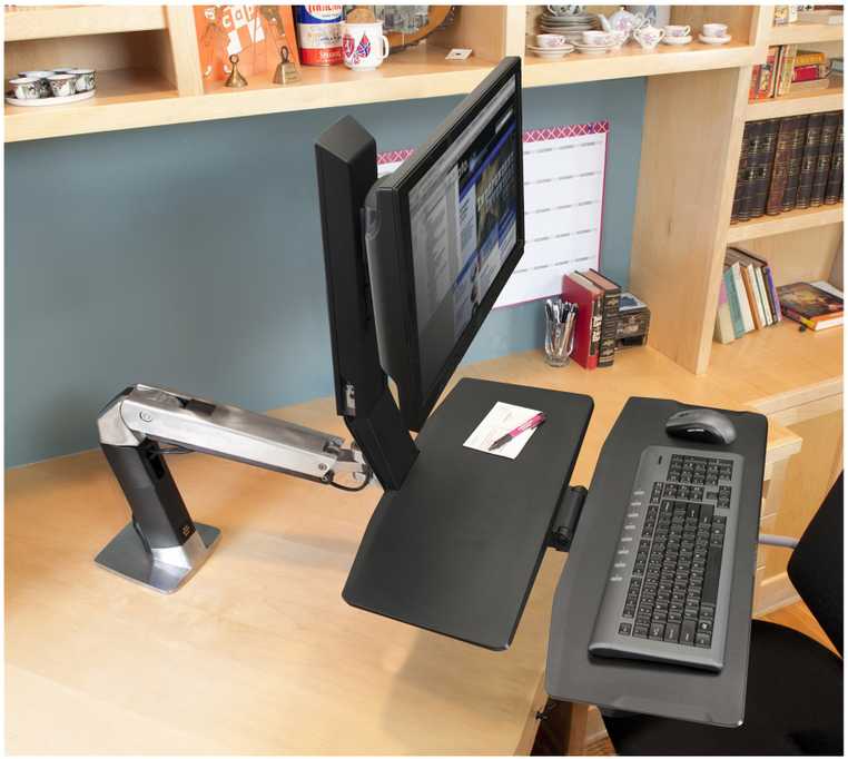 Laikiklis also ERGOTRON WorkFit-A II LD 5 colių keltuvas Al