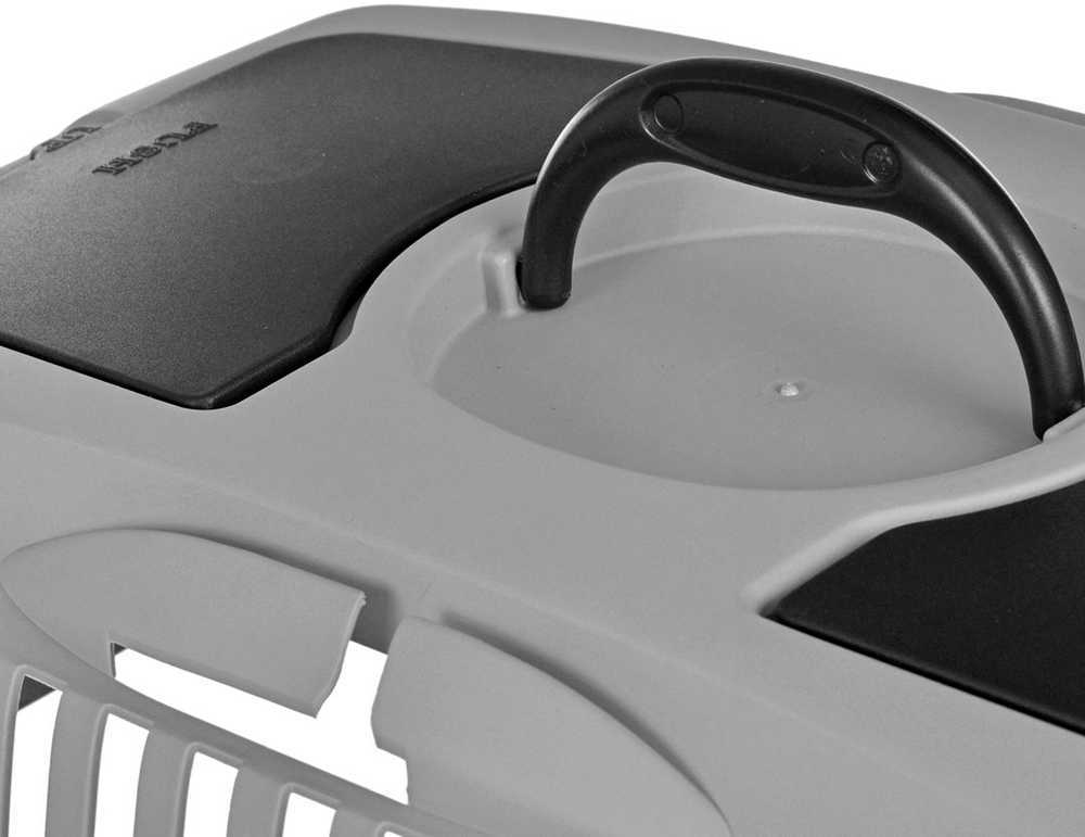 Zolux Trasportino Semirigido Per Cani E Gatti – 50 Cm – Colore Verdino – Fondo Rimovibile E Chiusura Lampo