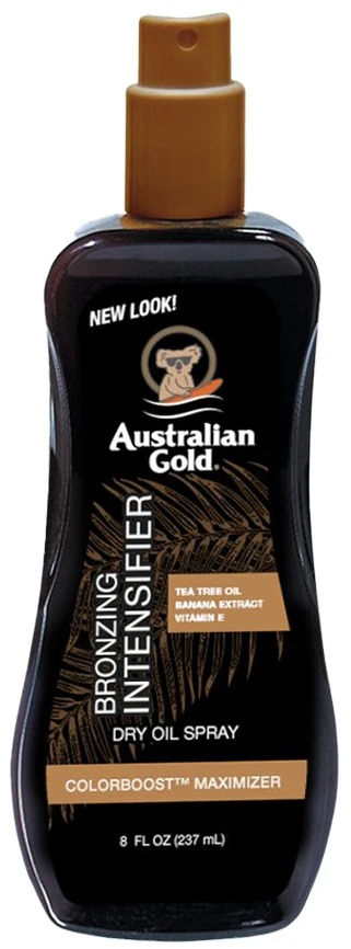 Australian Gold Bronzing Intensifier Dry Oil Įdegį skatinantis purškiamas sausas aliejus, 237 ml