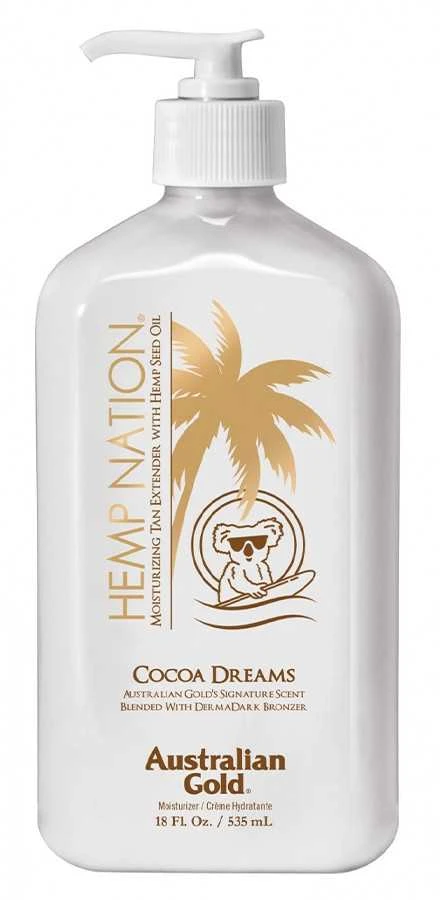 Australian Gold Hemp Nation Cocoa Dreams kasdienis kūno kremas, 535ml