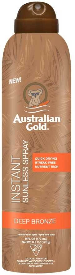 Australian Gold Instant Sunless Purškiklis savaiminio įdegio dulksna, 177ml