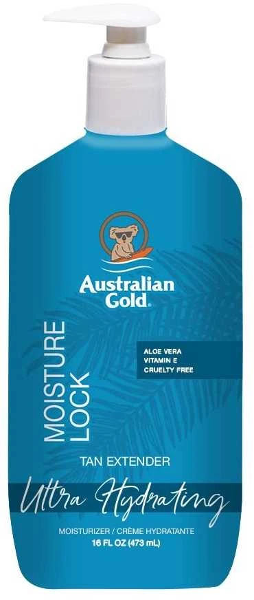 Australian Gold Moisture Lock Tan Extender Drėkinantis pienelis po deginimosi, 473 ml