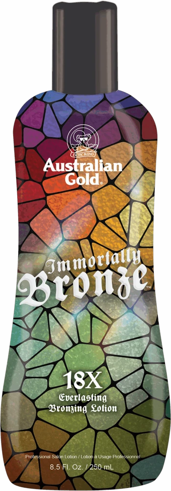 AUSTRALIAN GOLD Immortally Bronze kremas deginimuisi soliariume, 250ml