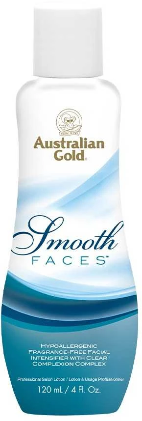Australian Gold Smooth Faces kremas veidui deginimuisi soliariume, 120ml
