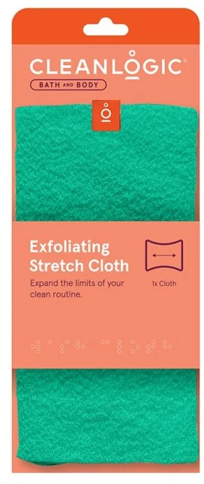 Cleanlogic Exfoliating šveitimo kūno plaušinė