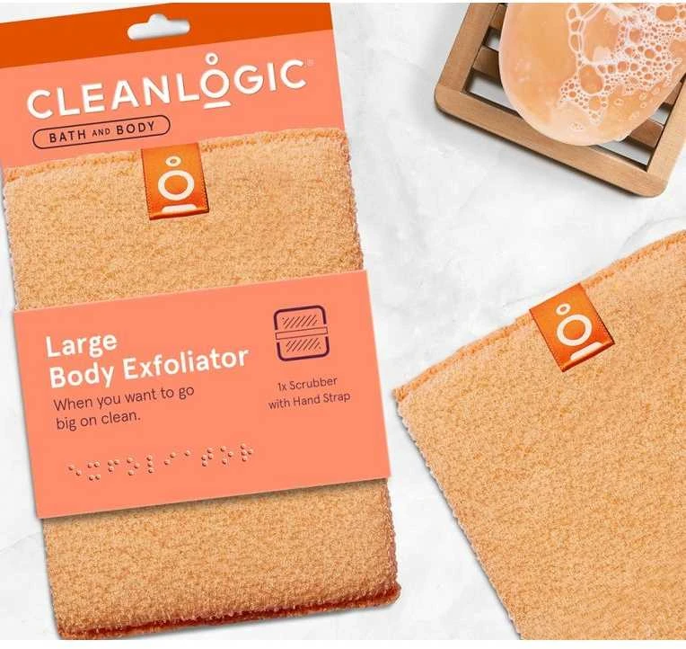 Cleanlogic Exfoliator kūno kempinė (L dydis)