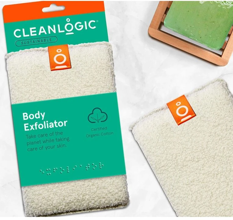 Cleanlogic Sustainable Body Exfoliator kūno kempinė