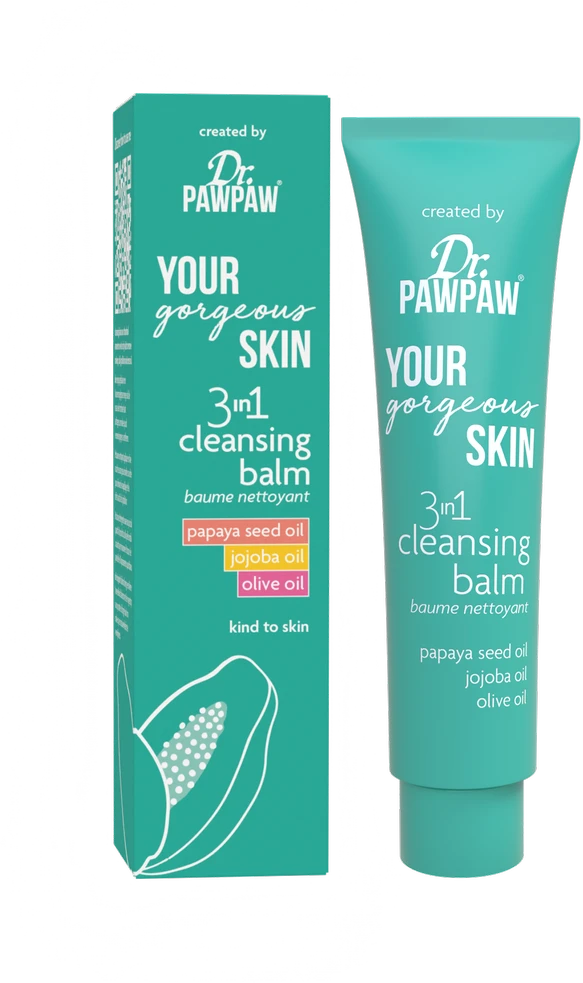 Dr. PAWPAW Your Gorgeous Skin 3in1 valomasis balzamas. Valomasis kremas moterims, 50 ml.