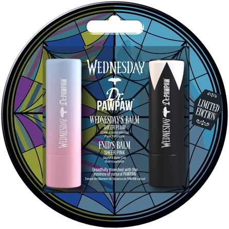 Dr Pawpaw DR.PAWPAW lūpų pieštukų rinkinys, ENID & WEDNESDAY, 8g