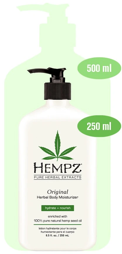 Hempz Original Herbal kūno kremas, 250ml