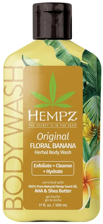 Hempz Original Floral Banana Herbal kūno prausiklis, 500ml