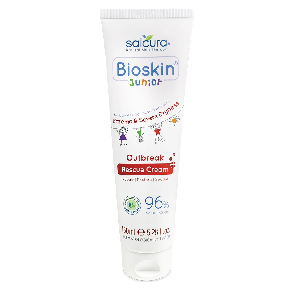 Salcura Bioskin Junior Outbreak Rescue Kreminis atstatomasis kremas kūdikiams ir vaikams, 150ml