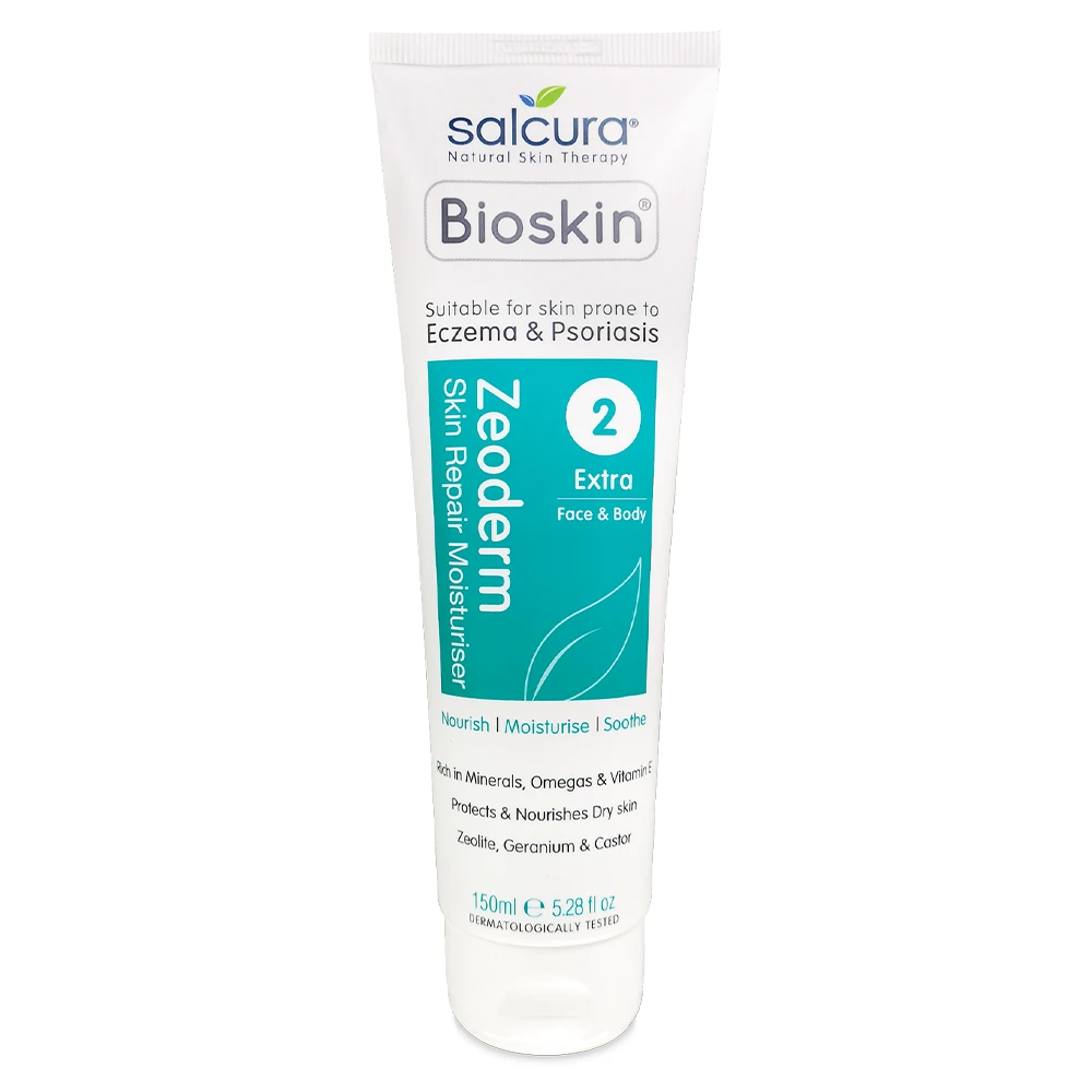 Salcura Bioskin Zeoderm Skin Repair Moisturiser atstatomasis kremas, 150ml
