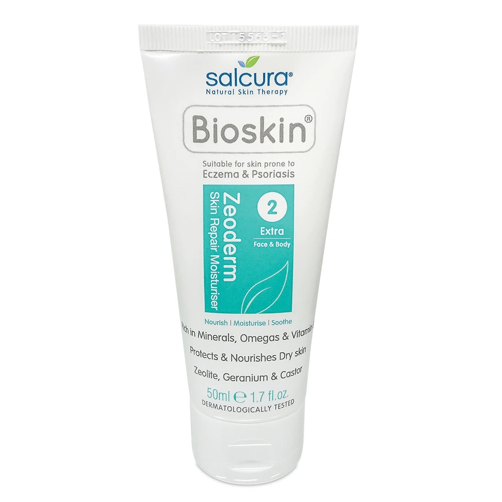 Salcura Bioskin Zeoderm Skin Repair Moisturiser atstatomasis kremas, 50ml