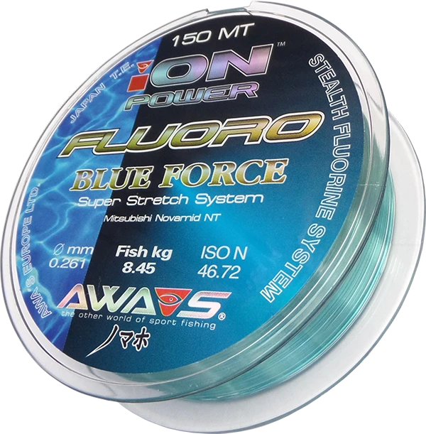 Awa039S Valas AWA ION POW FLUORO Mėlynas FORCE 150m | 0,165mm - 0,309mm