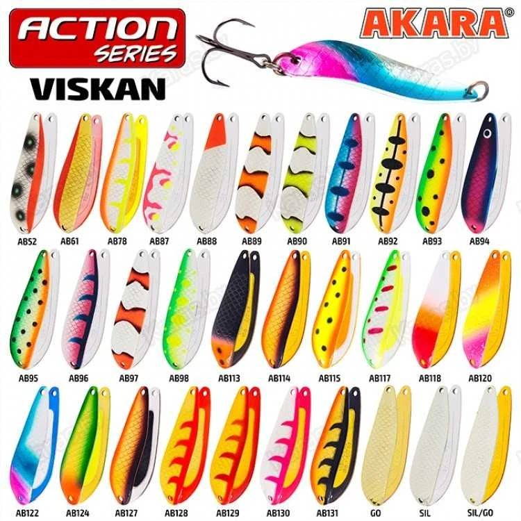 Blizgė Akara VISKAN II, 65 SH, 15 g, 6,5 cm