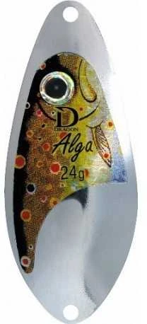 Blizgė Dragon ALGA sidabrinė/upėtakis 16-24g