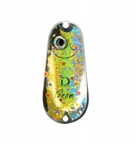 Blizgė Dragon GNOM sidabrinė / upėtakis 20-26g