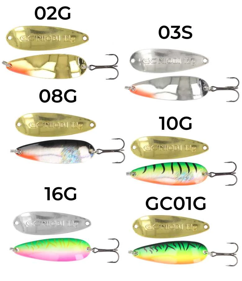 Blizgė Golden Catch Niobi Max 17 g