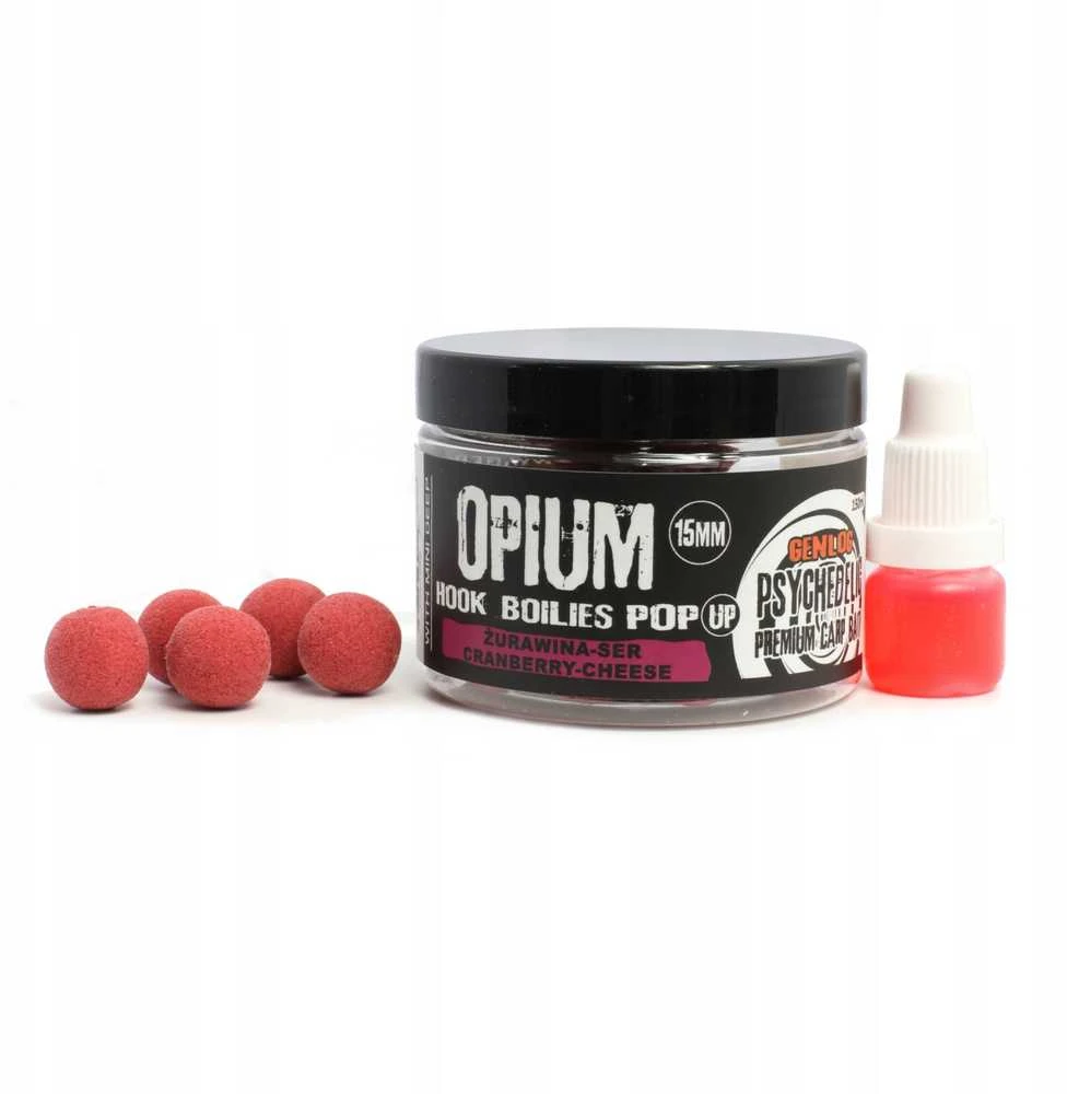 Boiliai GENLOG OPIUM Pop-Up 15mm / 150ml Plaukiantys