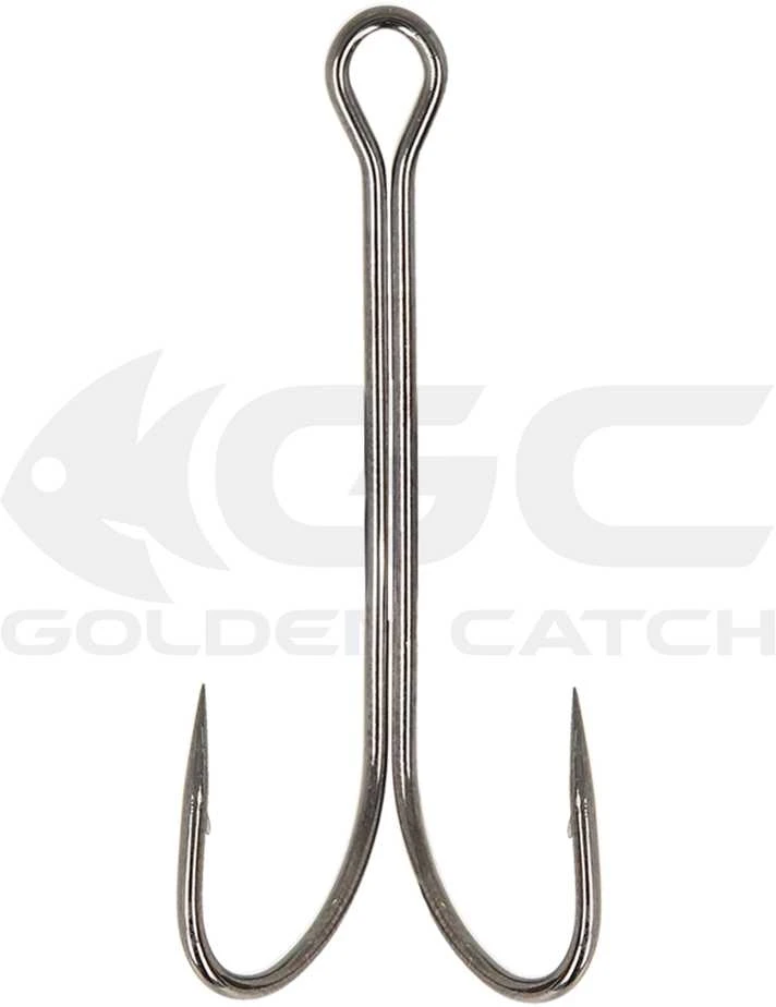 Dvišakiai kabliukai Golden Catch 2/ 4 dydžio 6vnt.