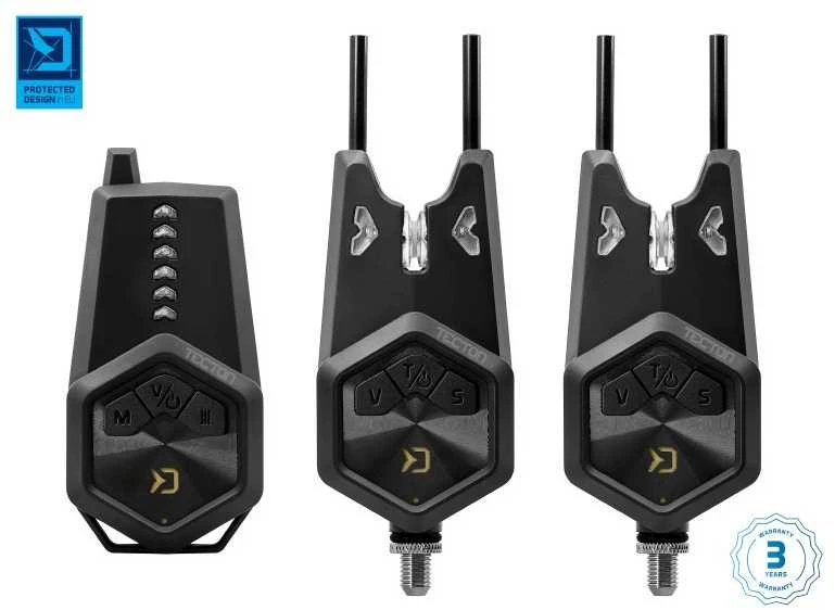 Elektroninių kibimo signalizatorių rinkinys Delphin TECTON 3+1