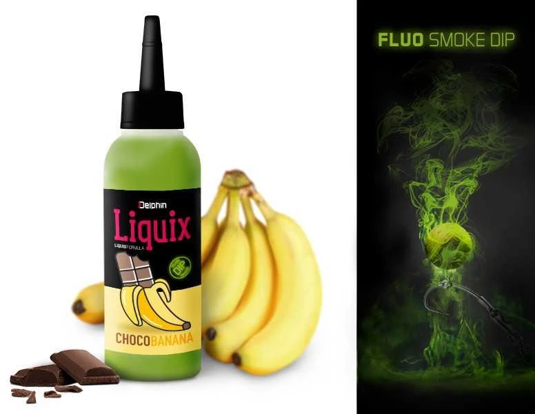Fluorescencinis dipas (dūmas) Delphin D SNAX LiquiX, įvairių skonių