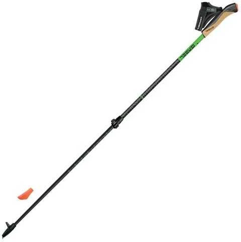 Kepurė Gabel Carbon XT 2S-80 F.L. Reguliuojamos šiaurietiško ėjimo lazdos, 78-135 cm, Juodos/žalios