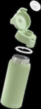 Gertuvė SIGG Shield Therm ONE, 0,5 L | Žalias