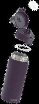 Gertuvė Įsigykite SIGG Shield Therm ONE, 0,5 l | Tamsiai violetinė naktis