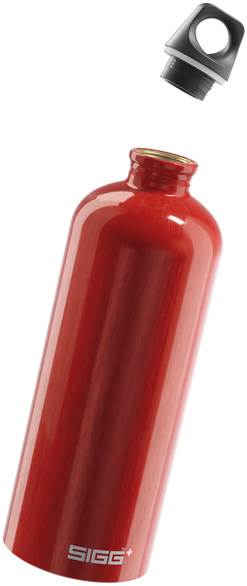 Gertuvė SIGG Traveller, 1 l, raudona