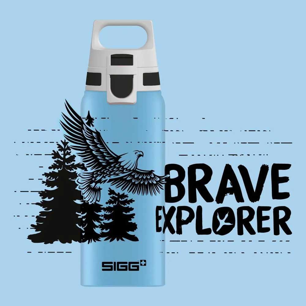 Gertuvė SIGG WMB One Brave Eagle 9002.4 Mėlyna 0.6 L