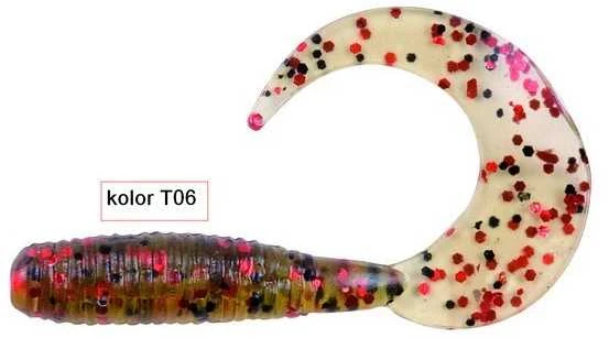 Guminukai žvejybai Robinson Classic Twist 10cm 2vnt.