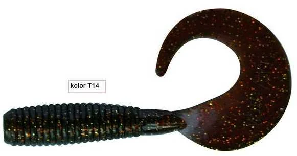 Guminukai žvejybai Robinson Classic Twist 5cm 5vnt.
