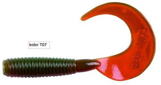 Guminukai žvejybai Robinson Classic Twist 5cm 5vnt.